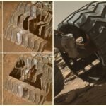 Curiosity Rover’s Wheels Exhibit Years of Wear and Tear on Mars